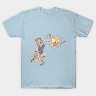 high five with sun T-Shirt